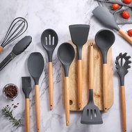 Sillicone Spatula Utensil Set 12 in 1 / Kitchen Set Silikon Peralatan Masak Lengkap 12 in 1 Masak Go