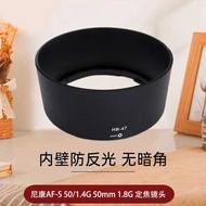 -S 50Mm F1.8G 50Mm F1.4G Fixed Focus Lens Light Shield Yono YN 50Mm 1.8N Lens D7000d7100d7200 Camera