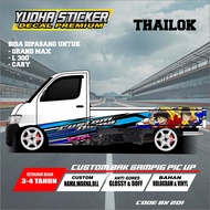 FREE CUSTOM PICK UP CAR SIDE BACK STICKER BX 201-210 ONE PIECE VARIATION