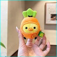 HK1 Rilakkuma Kiiroitori Plushie Carrot 10th Anniversary Mini Handheld Plush Doll Cute Bag Charm KH1