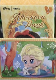 迪士尼公主afternoon break盲盒 Elsa
