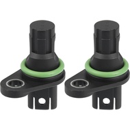 X AUTOHAUX 2pcs 13627525014 Car Camshaft Crankshaft Position Sensor for BMW 528i 535i X6 325i 325xi 