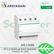 SCHNEIDER - A9L15688 - MCB IPF K 40 modular surge arrester - 3 polish + N - 340V
