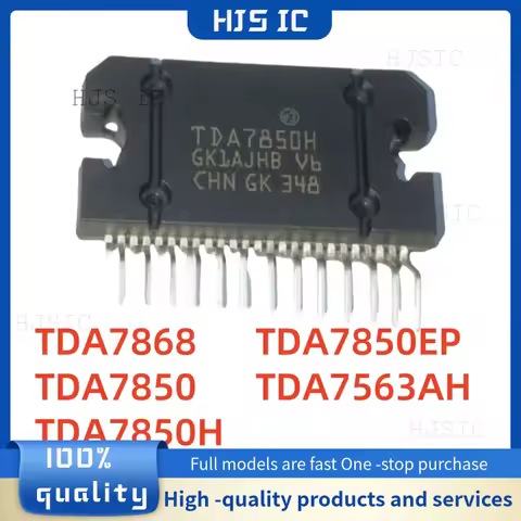 1PCS/LOT NEW 100% quality TDA7868 TDA7850 TDA7850H TDA7850EP TDA7563AH ZIP-25 MOS electrónica transi