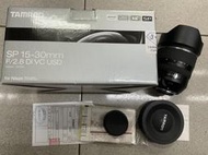 [保固一年][高雄明豐] 公司貨 Tamron SP 15-30mm F2.8 Di VC USD for Nikon 