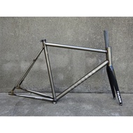 Seaboard FG03 Ultralight Fixed Gear Frame 50/52/55/58cm Size 700c Single Speed Bike Frame TSUNAMI SE