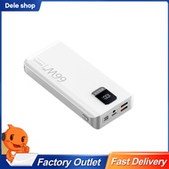 66W Powerbank 80000mAh PD 20W Super Fast Charge Powerbank Flash Charging Power bank Qc3.0 Mobile Pow