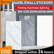 30x60cm wall sticker waterproof/wall sticker Marble Wall Tile Paper KitchenWall Sticker Wall Paper B