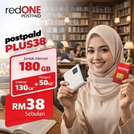 redONE Mobile 5G PostpaidPlus38 (Switch to redONE (MNP) - FREE 10,000mAH PowerBank) - 180GB* Data + 
