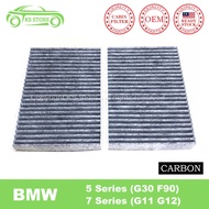 BMW G30 G31 G38 G11 G12 F90 Carbon Cabin Air Filter ACTIVE CARBON OE 64119366401 64116996209