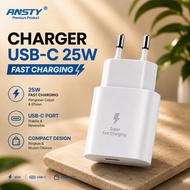 ANSTY 25W PD Type C | Charger adapter | Fast charging type c charger | Fast charging type c charger