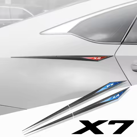 2pcs car stickers TPU car accessories para auto for bmw x1 x2 x3 x4 x5 x6 x7 f48 f39 g01 f97 f98 g02