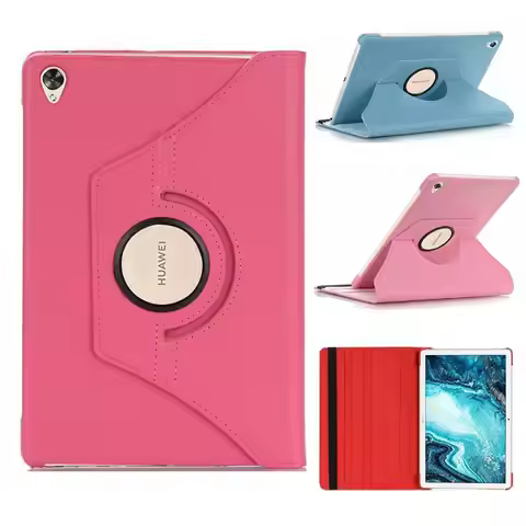 360 Rotation Case for Huawei Mediapad M6 8.4"VRD-W09/W10/AL09/AL10 M5 8.0 T5-8 JDN2-W09/AL00HN JDN2-
