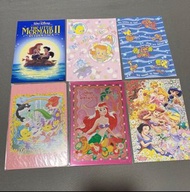 日本絕版迪士尼閃卡美人魚Ariel小胖愛麗絲紀念卡收藏卡Postcard明信片。史迪仔 Tinker Bell小仙子小叮噹愛麗絲夢遊仙境集卡社phantom明信片postcard。紀念卡公主disne