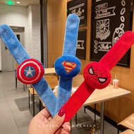 Spider-Man Plush Snap Bracelet - Superhero Slap Band for Boys (Fun & Safe)