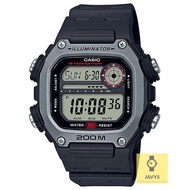 CASIO DW-291H-1AV / digital / 10 year battery life / world time / 200m WR / resin strap / black