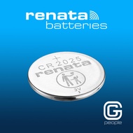 RENATA CR2025.SC / CR2025 / BR2025 MFR LITHIUM ORIGINAL SWISS MADE WATCH BATTERY
