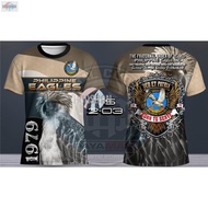 【 Free Customization 】 2026 Eagle T-shirt fully sublimated Philippine Eagle Brotherhood Eagle (Phili