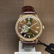 Orient FAG00001T0 Automatic Semi-Skeleton Brown Dial Brown Leather Men's Watch