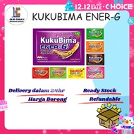 [SHIP WITHIN 24 HOURS]KUKUBIMA ENER-G (1kotak 6 sachet)  ( ANGGUR / MANGO / NANAS / ORI /GUAVA / ORE