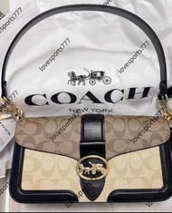 Coach   酒神包 單肩斜挎手提信封包