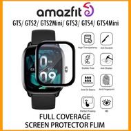 Amazfit GTS 4 / GTS3 / GTS2 / GTS 4 Mini / GTS 2 Mini GTS2Mini 3D Coverage Full Curve Jam Tangan Fil