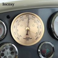 [Ioensy] Barometer MmHg/hpa Round Dial Air Pressure Gauge for Home Fishing Outdoor