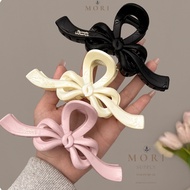 Korean Ribbon Hair Clip Premium Aesthetic Ribbon Hair Clip/ Large Ribbon Hair Claw Clip/