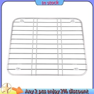 Fast ship-Stainless Steel Sink Drainer Rack Multifunctional Kitchen Fruit Vegetable Dish Drying Rack Kitchen Sink Protector Grid