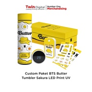 Twindigital Tumbler BTS Butter Custom Merchandise Package - BTS Butter Print Package