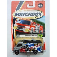 Matchbox TV News Truck silver Matchbox TV News Van silver Matchbox Mercedes TV News Truck silver on 