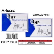 OHP Transparency Film Overhead Projector Film A4 Size OHP Transparent Film 透明 OHP 胶片