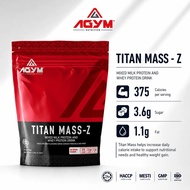 TITAN MASS-Z - 2kg Halal Protein JAKIM from Agym Nutrition