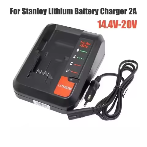 Li-ion Battery Charger For Black Decker 20v charger For Porter Cable/Stanley 14.4V 18V PCC690L L2AFC