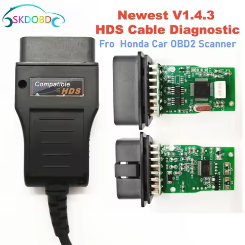 A++ Newest For Honda HDS Cable Diagnostic j2534 Tool V1.4.3 Version Support Multi-language Car OBD2 