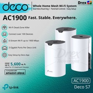 TP-LINK Deco S7 3-Pack AC1900 Deco Whole Home Mesh Wifi System Up To 5,600 Sq. Ft.