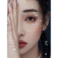 Pearl Sticker Eyebrow Face Sticker Makeup Face Decoration