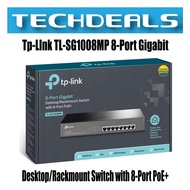 Tp-LInk TL-SG1008MP 8-Port Gigabit Desktop/Rackmount Switch with 8-Port PoE+