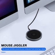 Mouse Jiggler Mouse Shaker Mouse Mover Automatic Running for Laptop Screen Anti-Sleep Undetectable E