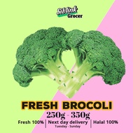 Fresh Brocoli Harga Pasar Borong 350g +- SAYURAN SEGAR Vegetables Murah Grocery Segar Wholesale Bara