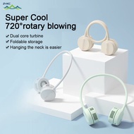 Bladeless Cooling Neck Fan Small Mini Portable Strong Wind Kitchen Bladeless Fan Mini Portable Neck 