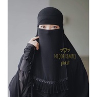 NIQAB CADAR BANDANA DAFIRA NIQAB BANDANA TEMBORO