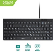 Original Silent Click Cable ROBOT USB Mini Keyboard