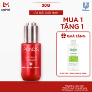 Serum ngày Ponds Age Miracle mờ đốm nâu và nếp nhăn với 50X Hexyl-Retinol 30G