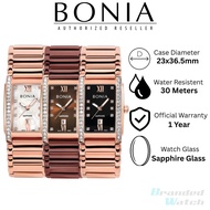 [Official Warranty] Bonia BNB10662 Series Bonia Watch Blank Dial Women's 26mm Stainless Steel Watch 