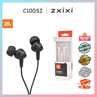 JBL C100SI 3.5mm Wired Earphone with Mic Earphones Bass Stereo In-Ear Earphone