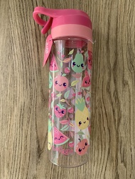 กระติกน้ำ สเปรย์+หลอดดูด Smiggle splitz straw bottle-Gush- ชมพู