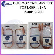 USA CAPILLARY TUBE { B-MODEL } 1.0HP , 1.5HP , 2.0HP , 2.5HP