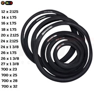 Bicycle Tire OUCYS 12x2.125 14x1.75 16x1.75 18 x 1.75 20x2.125 24x2.125 26 x 1.75 24 x 1 3/8 26 x 1 