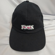 Fools - topi polo caps black - topi polo distro
